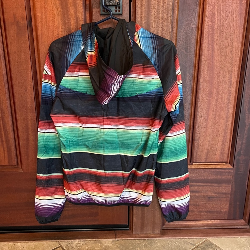 Nike Windbreaker Women's Small- Multi- Colored- Zip - Picture 3 of 10